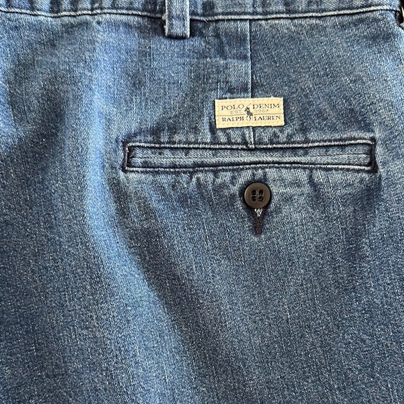 Vintage Polo Ralph Lauren Classic Pleated Chino Jeans - Picture 6 of 10